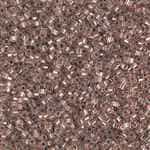 Miyuki Delica Seed Beads 5g 11/0  DBH0037 Hex ICL Crystal/Copper