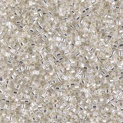[ DS ] Miyuki Delica Seed Beads 5g 11/0  DBH0041 Hex TSL Crystal