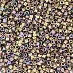 Miyuki Delica Seed Beads 1g DBH0502 HEX 22 Kt DK Gold Iris