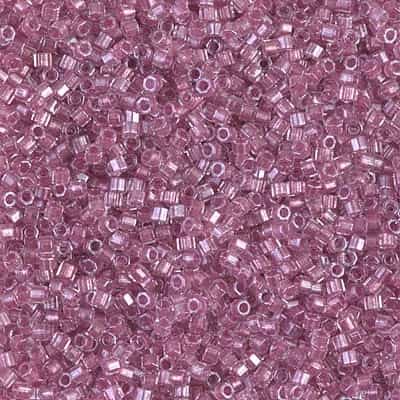 [ DS ] Miyuki Delica Seed Beads 5g 11/0  DBH0902 Hex ICL* Crystal/Rose