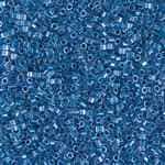 Miyuki Delica Seed Beads 5g 11/0  DBH0920 Hex ICL* Crystal/Bright Blue