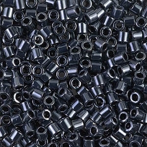 Miyuki Delica Seed Beads 8/0 5 Grams DBL0001 M Hematite