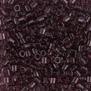 Miyuki Delica Seed Beads 8/0 5 Grams DBL1104 T Dark Amethyst