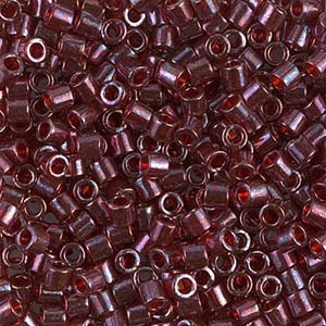 Miyuki Delica Seed Beads 8/0 5 Grams DBL0116 TL Garnet