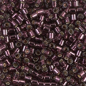 Miyuki Delica Seed Beads 8/0 5 Grams DBL1204 TSL Dark Amethyst