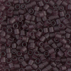 Miyuki Delica Seed Beads 8/0 5 Grams DBL1264 T MA Dark Amethyst