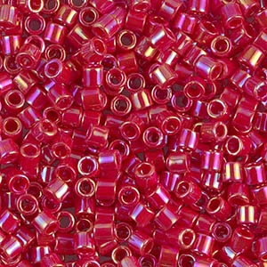 Miyuki Delica Seed Beads 8/0 5 Grams DBL0162 OPR Dark Red