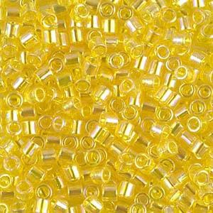 Miyuki Delica Seed Beads 8/0 5 Grams DBL0171 TR Yellow