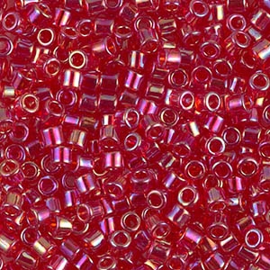Miyuki Delica Seed Beads 8/0 5 Grams DBL0172 TR Strawberrry Wine