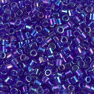 Miyuki Delica Seed Beads 8/0 5 Grams DBL0178 TR Cobalt Blue