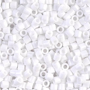 Miyuki Delica Seed Beads 8/0 5 Grams DBL0200 Opaque White