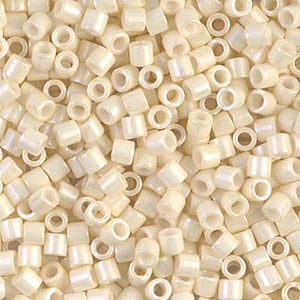 Miyuki Delica Seed Beads 8/0 5 Grams DBL0203 OPL Eggshell