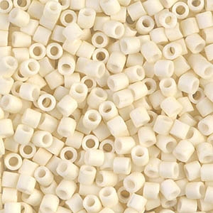 Miyuki Delica Seed Beads 8/0 5 Grams DBL0352 Matte Eggshell