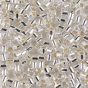 Miyuki Delica Seed Beads 8/0 5 Grams DBL0041 TSL Crystal