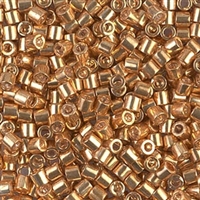 Miyuki Delica Seed Beads 8/0 5 Grams DBL0410 GA Bright Gold