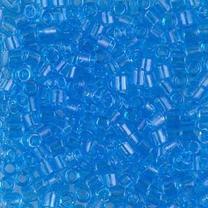 Miyuki Delica Seed Beads 8/0 5 Grams DBL0706 T Light Blue