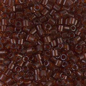 Miyuki Delica Seed Beads 8/0 5 Grams DBL0709 T Dark Amber