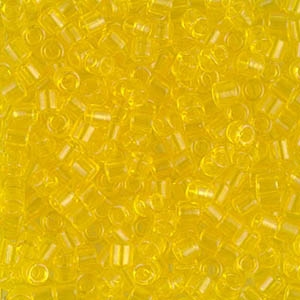 Miyuki Delica Seed Beads 8/0 5 Grams DBL0710 T Yellow