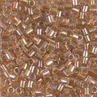 Miyuki Delica Seed Beads 8/0 5 Grams DBL0901 ICL Crys/Rose Gold