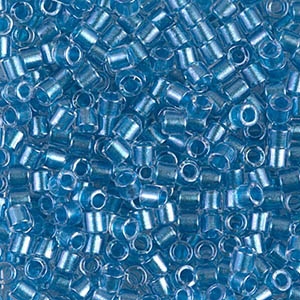 Miyuki Delica Seed Beads 8/0 5 Grams DBL0905 ICL* Crystal/Blue