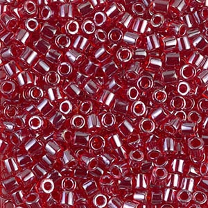 Miyuki Delica Seed Beads 8/0 5 Grams DBL0098 TL Starwberry