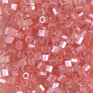 Miyuki Delica Seed Beads 8/0 DBLH0106 Hex TL Mauve