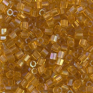 Miyuki Delica Seed Beads 8/0 DBLH0065 Hex TR Topaz