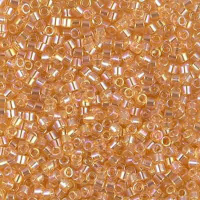 Miyuki Delica Seed Beads 5g DBM0100 TR Light Amber