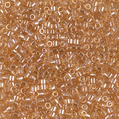 Miyuki Delica Seed Beads 5g DBM0101 TL Light Topaz