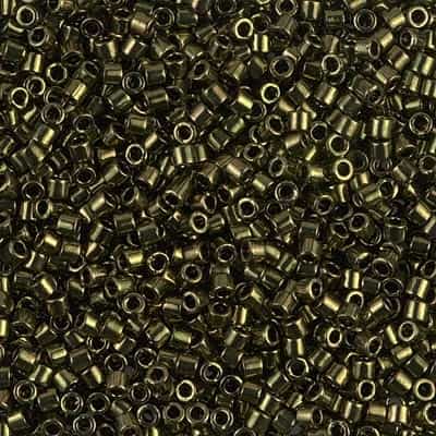 [ DS ] Miyuki Delica 10/0 Seed Beads 5g DBM0011 M Olive