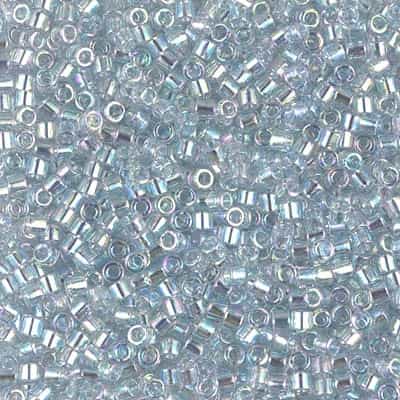 Miyuki Delica Seed Beads 5g DBM0110 TR Light Blue/Grey