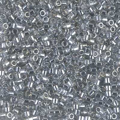 Miyuki Delica Seed Beads 5g DBM0114 TL Silver-Grey