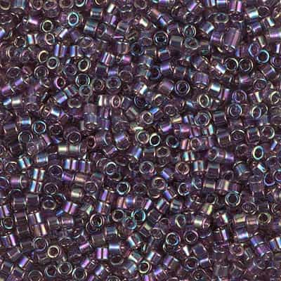 Miyuki Delica Seed Beads 5g DBM1244 TR Dark Amethyst