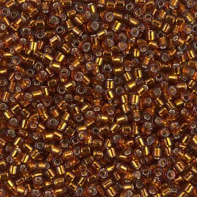 Miyuki Delica Seed Beads 5g DBM0144 TSL Dark Topaz