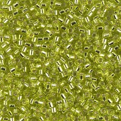 Miyuki Delica Seed Beads 5g DBM0147 TSL Chartreuse