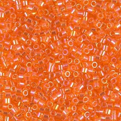 [ DS ] Miyuki Delica 10/0 Seed Beads 5g DBM0151 TR Tangerine