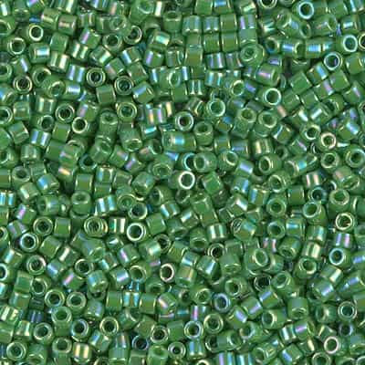 Miyuki Delica Seed Beads 5g DBM0163 OPR Green