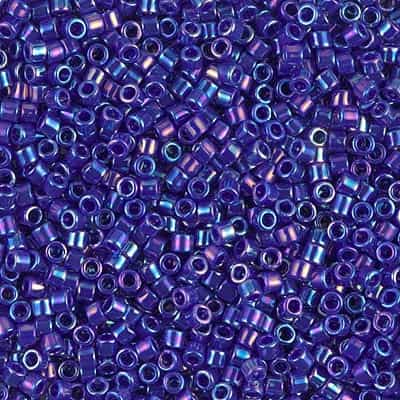 Miyuki Delica Seed Beads 5g DBM0165 OPR Cobalt Blue