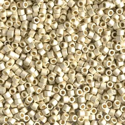 Miyuki Delica Seed Beads 5g 10/0 DBM1831F Duracoat GA MA Silver