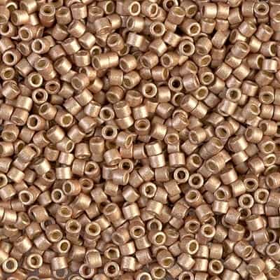 [ DS ] Miyuki Delica 10/0 Seed Beads 5g 10/0 DBM1834F Duracoat GA MA Champagne