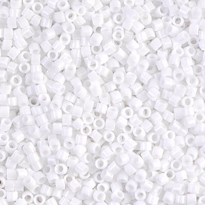 Miyuki Delica Seed Beads 5g DBM0200 OP White