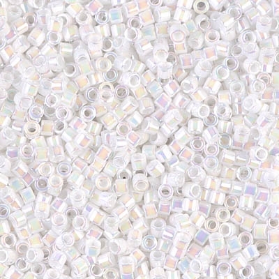 [ DS ] Miyuki Delica 10/0 Seed Beads 5g DBM0202 OPR White