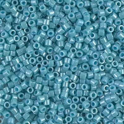 [ DS ] Miyuki Delica 10/0 Seed Beads 5g DBM0217 OPL Turquoise Green