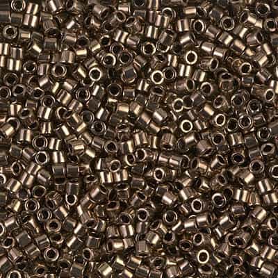 Miyuki Delica Seed Beads 5g DBM0022 M Bronze