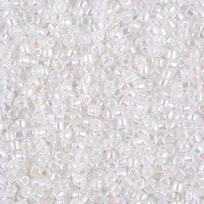 Miyuki Delica Seed Beads 5g DBM0222 OPR Pearl White