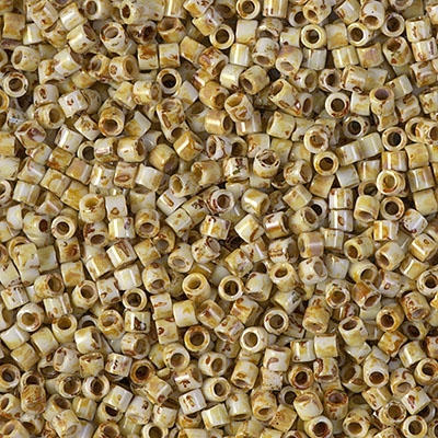 [ DS ] Miyuki Delica 10/0 Seed Beads 5g 10/0 DBM2262 Picasso Creamy Jasper