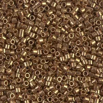 Miyuki Delica Seed Beads 5g DBM0022L M Light Bronze