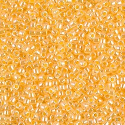 [ DS ] Miyuki Delica 10/0 Seed Beads 5g DBM0233 OPL Butterscotch Yellow