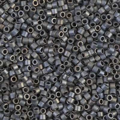 Miyuki Delica Seed Beads 5g DBM0307 M MA Dark Grey