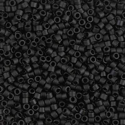 [ DS ] Miyuki Delica 10/0 Seed Beads 5g DBM0310 MA Black
